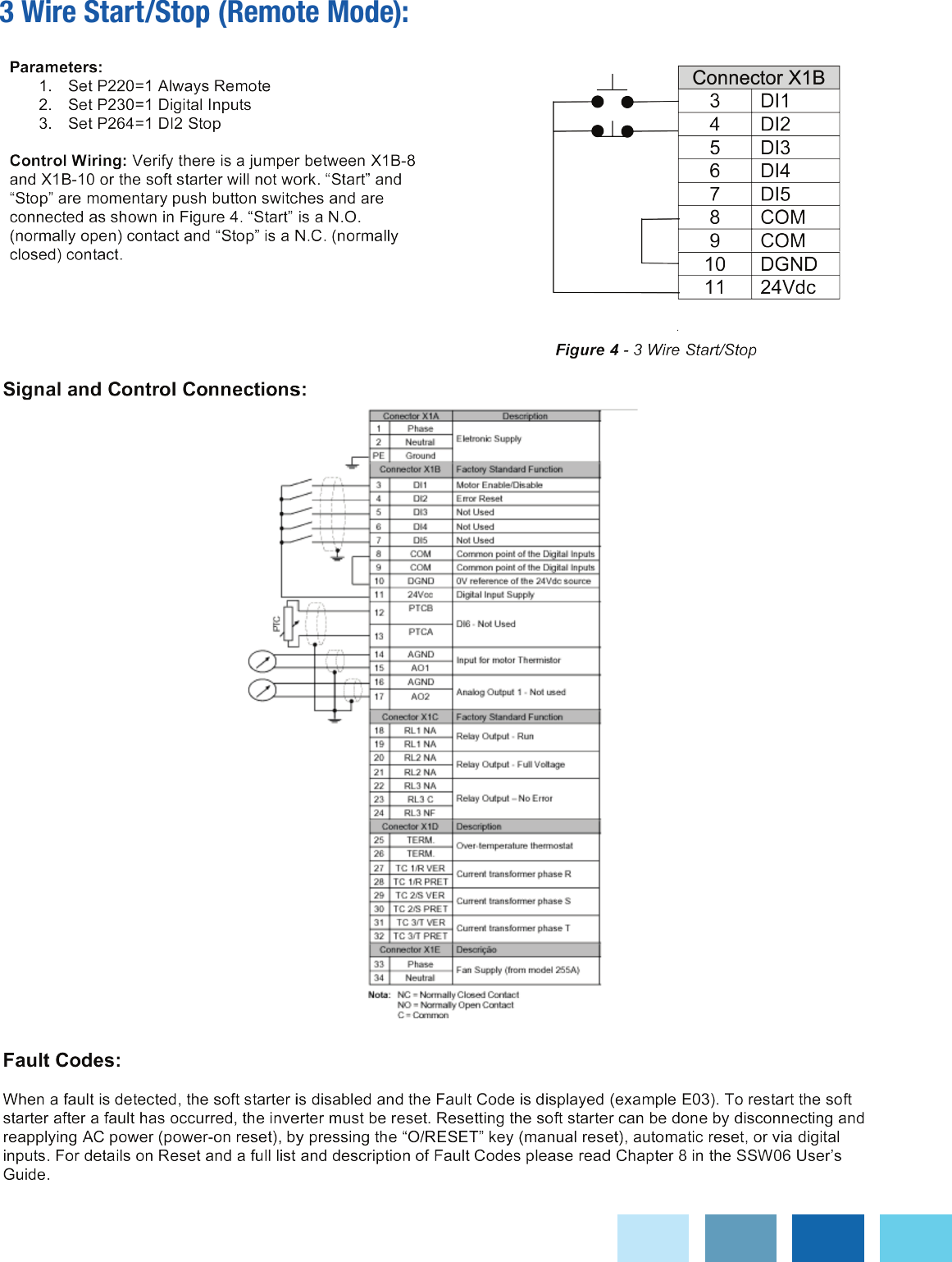 Page 5 of 8 - 114342 3 Weg Soft Starter Quick Guide Manual User