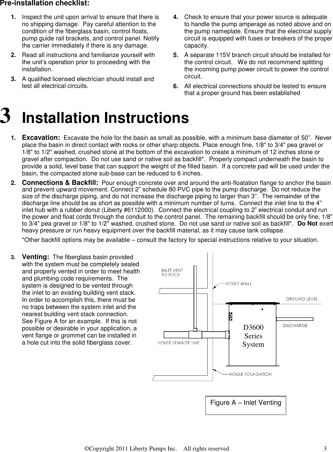 Page 3 of 6 - 1221 2 Liberty D3672Lsgx202-48 Instructions Installation Manual User