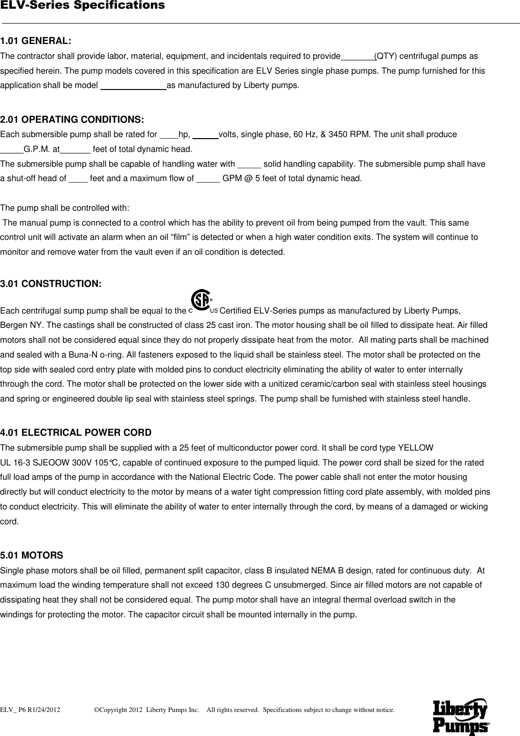 Page 6 of 7 - 1272 3 Liberty Elv280 Curves 1 User Manual