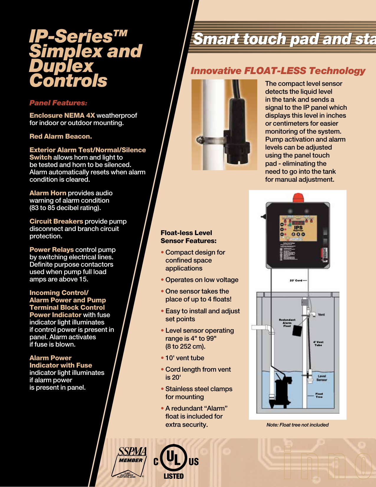 1310 1 Liberty Ip Control Panel Brochure User Manual