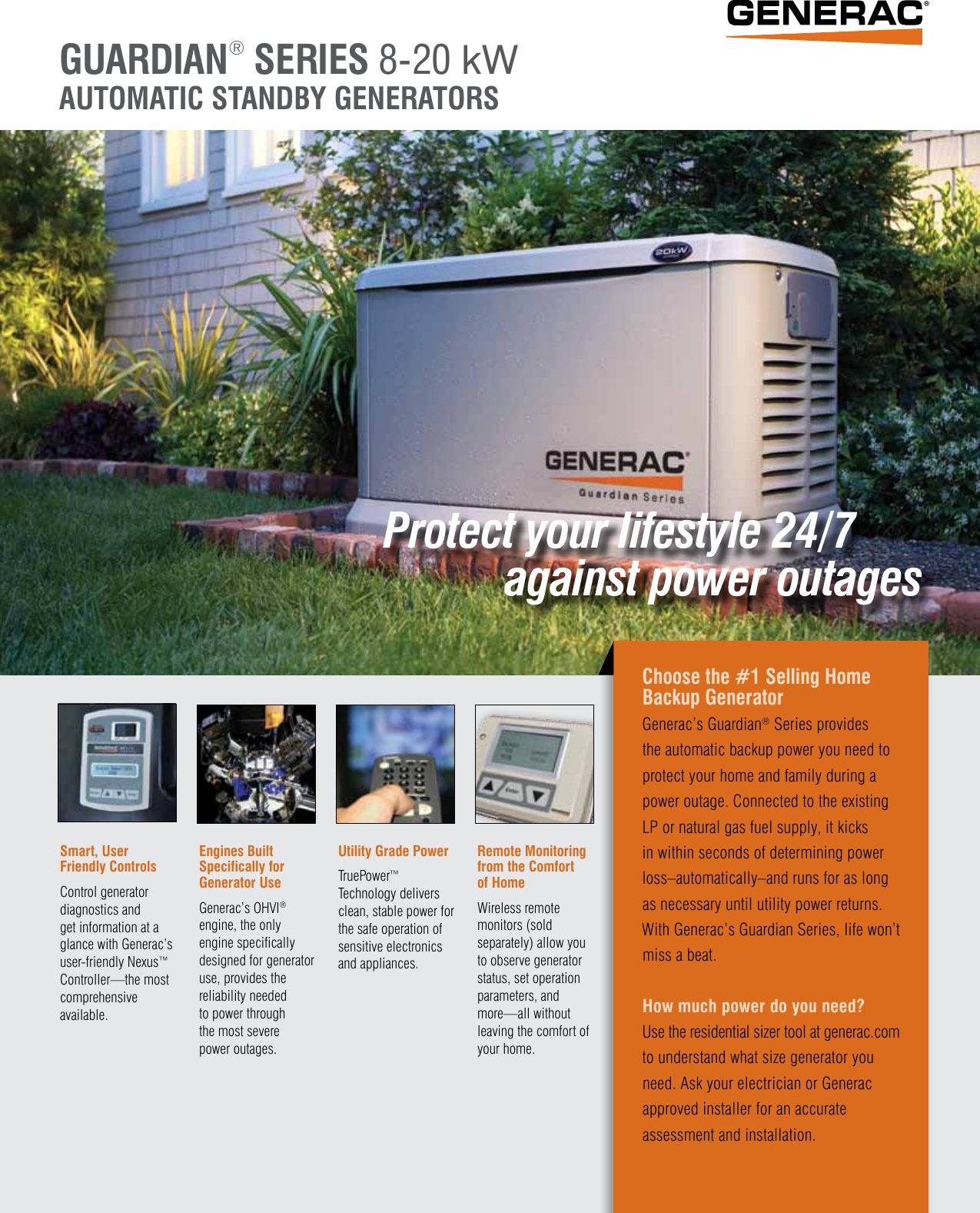 Page 1 of 2 - 13368 1 Generac 5872 Brochure