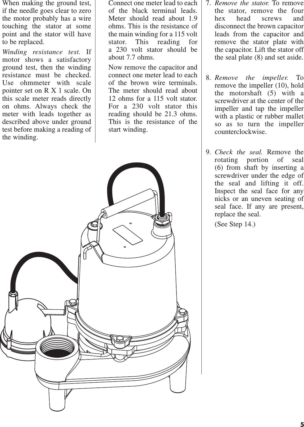 Page 5 of 8 - 145393 2 Hydromatic Sp40 Owners Manual HYD881 User