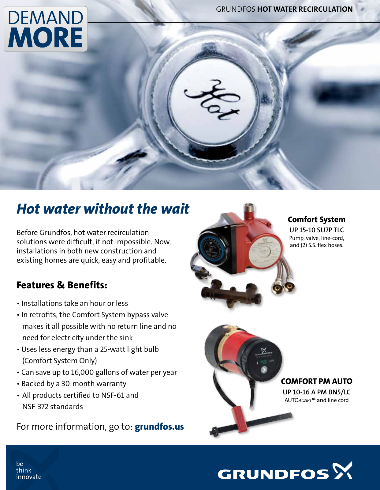 Page 1 of 2 - 18056 1 Grundfos Up10-16 Pm Brochure User Manual