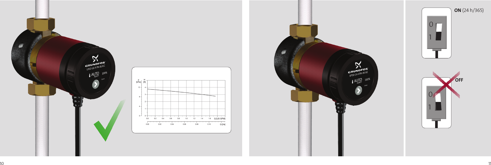 Page 6 of 11 - 18056 4 Grundfos Up10-16 Instructions User Manual