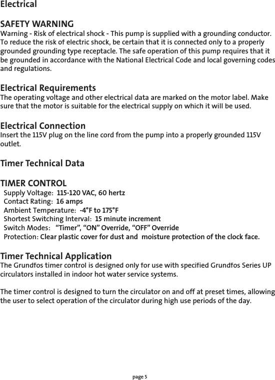 Page 6 of 8 - 18102 2 Grundfos 595916 Instructions User Manual