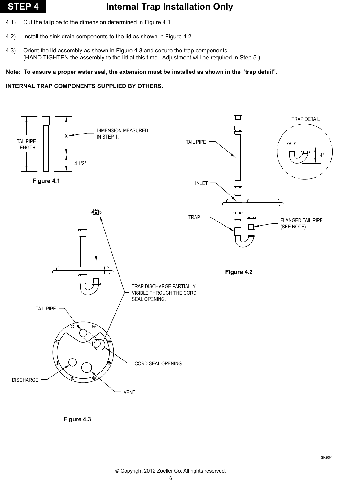 Page 6 of 8 - 2025 2 Zoeller Drain Pump Instructions User Manual