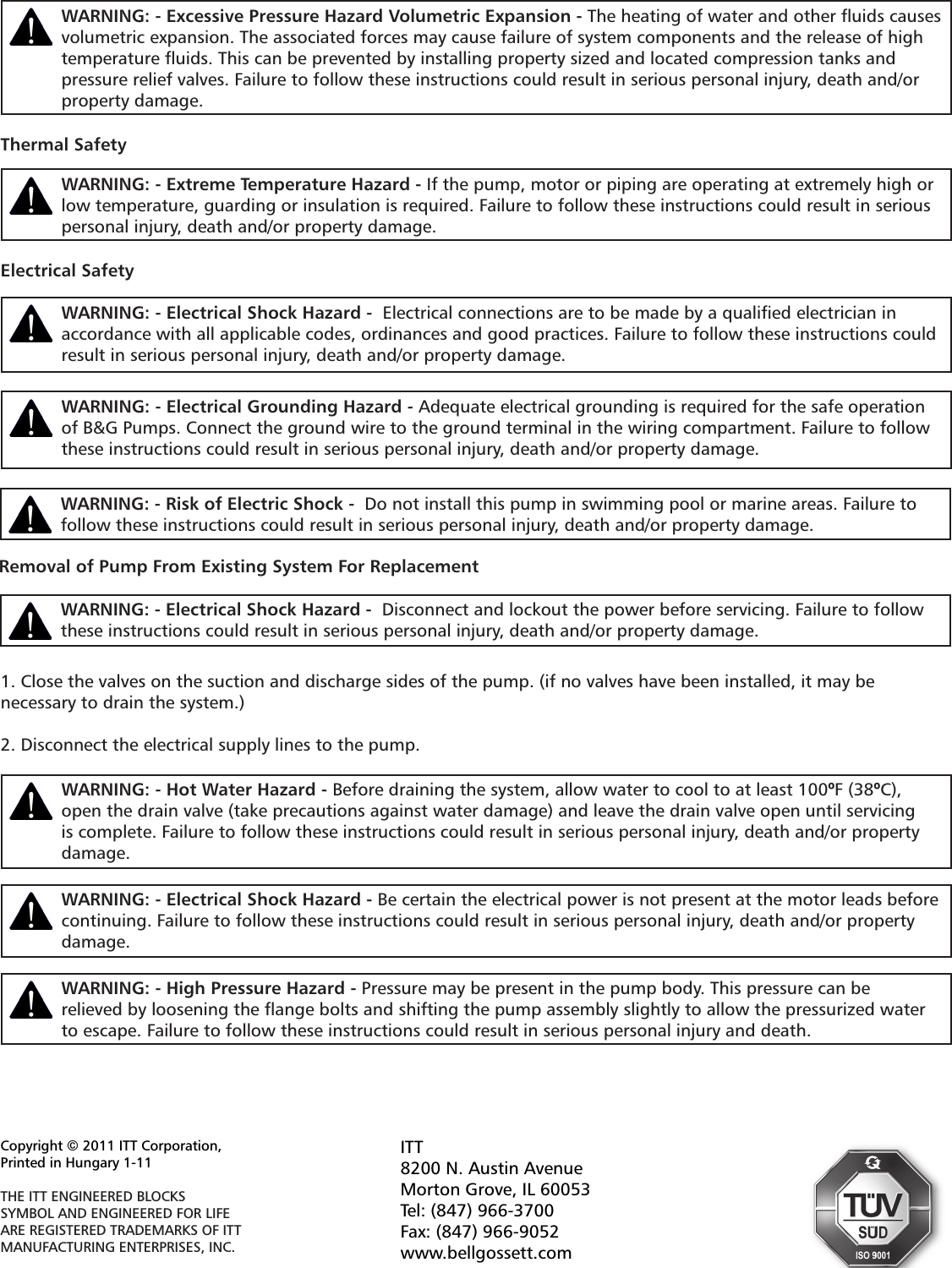 Page 6 of 6 - 21011 3 B&G Lhb08260002 Instructions (Series E3) User Manual