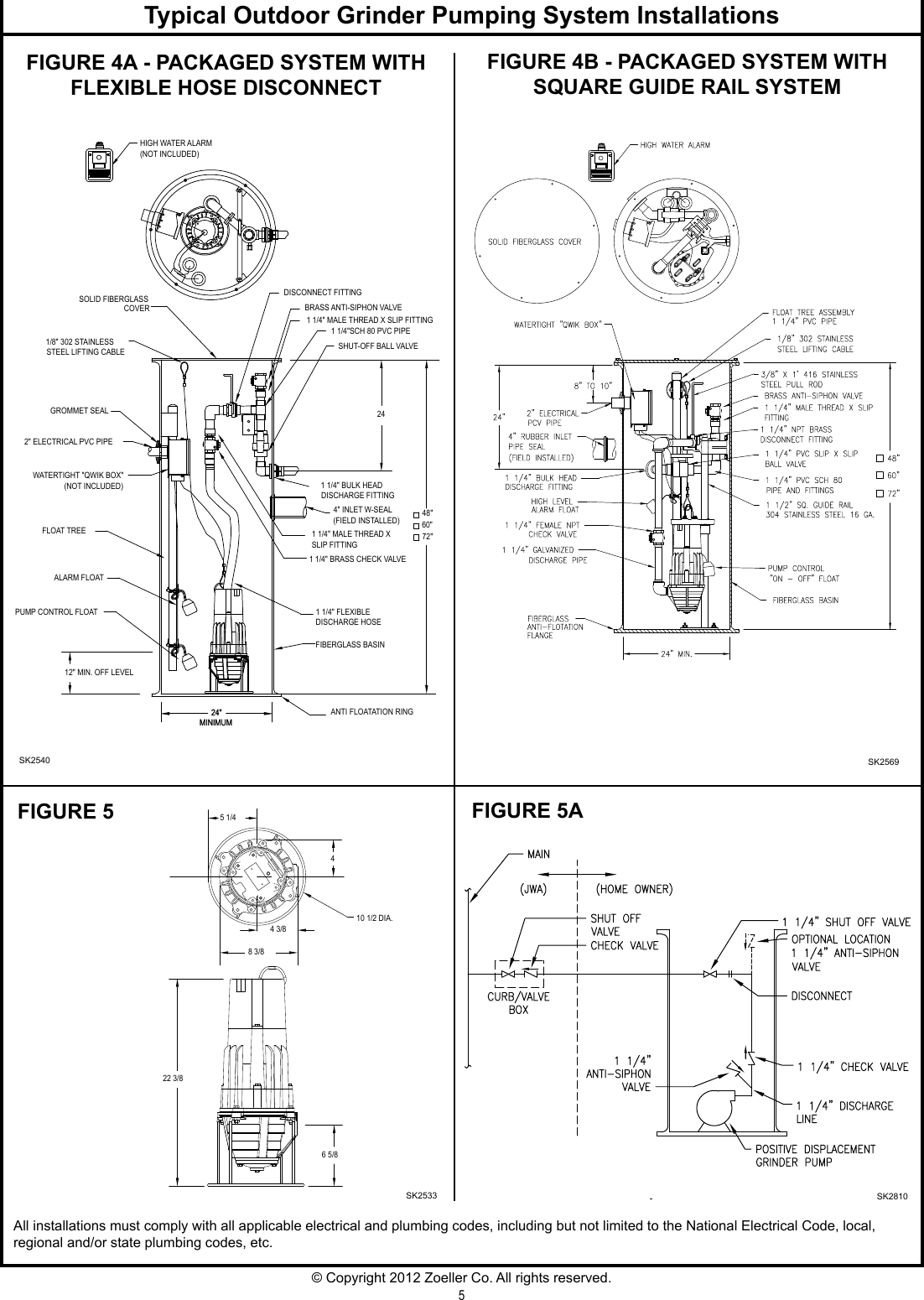 Page 5 of 8 - 235 2 Zoeller E810 Product Instructions User Manual