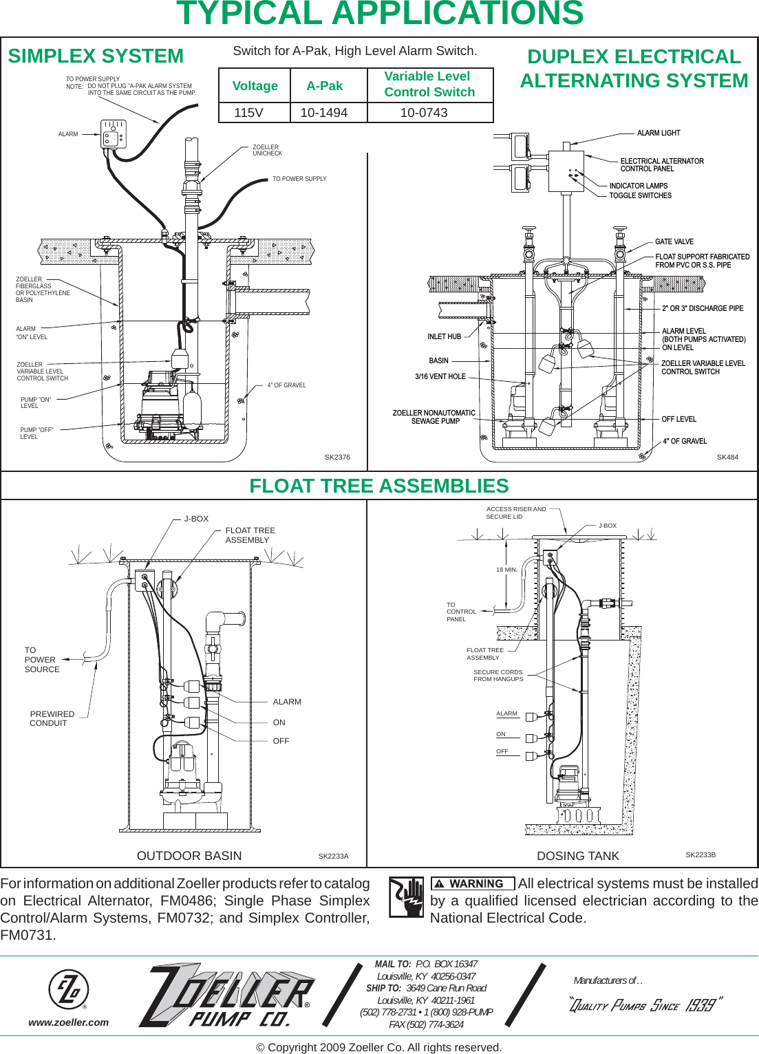 448 1 Zoeller 10 0743 Product Brochure Fm0526 VLFS Catalog Sheet User