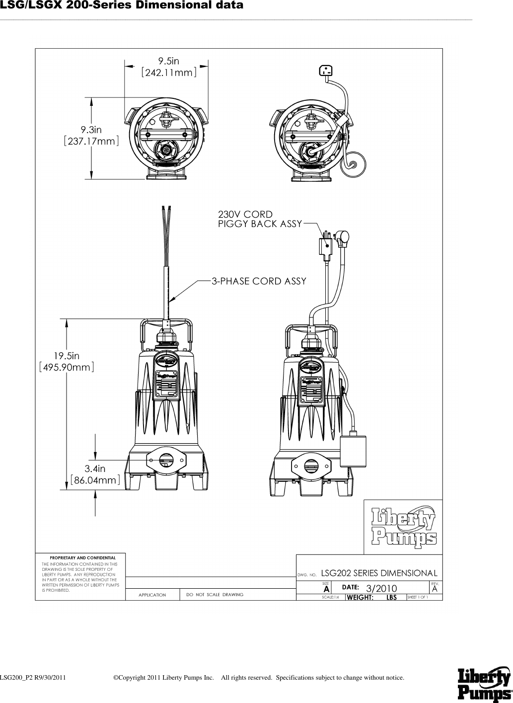 Page 2 of 7 - 481 3 Liberty Lsg202A Curves 1 User Manual