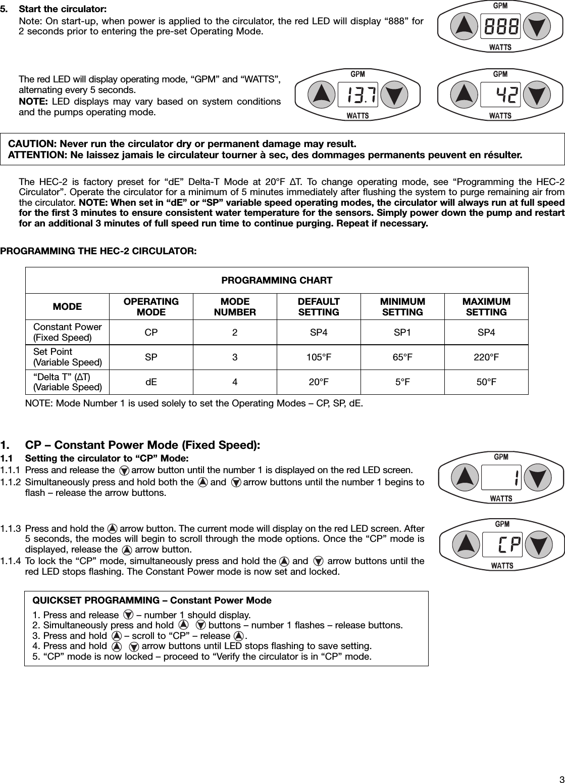 Page 3 of 8 - 48297 2 Taco Hec-2 Instructions 102-075 User Manual