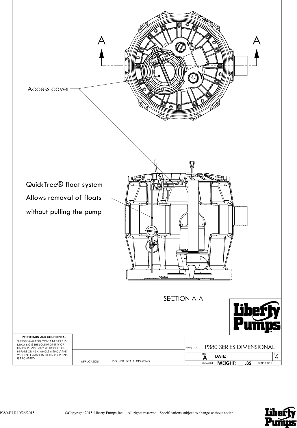 Page 3 of 9 - 525 3 Liberty Pro380 Series Specifications 1 User Manual