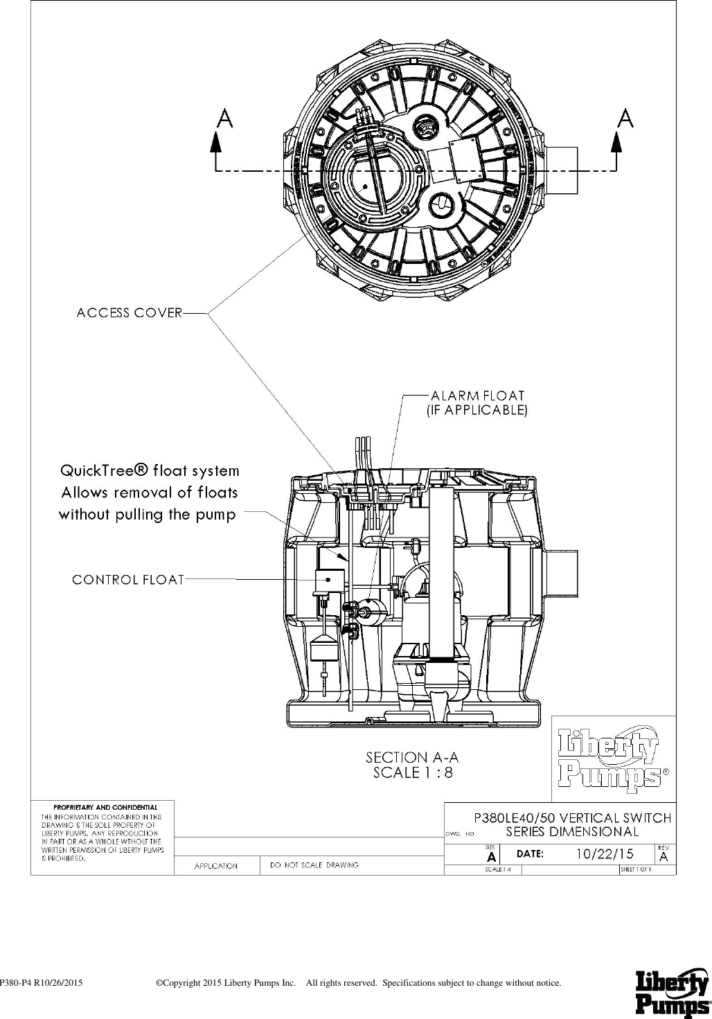 Page 4 of 9 - 525 3 Liberty Pro380 Series Specifications 1 User Manual