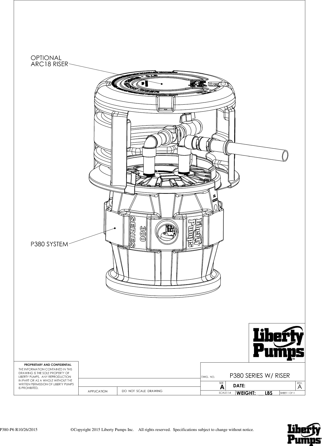 Page 6 of 9 - 525 3 Liberty Pro380 Series Specifications 1 User Manual