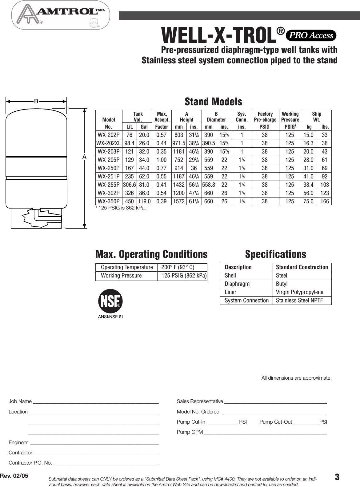534635 1 Amtrol Submittal User Manual