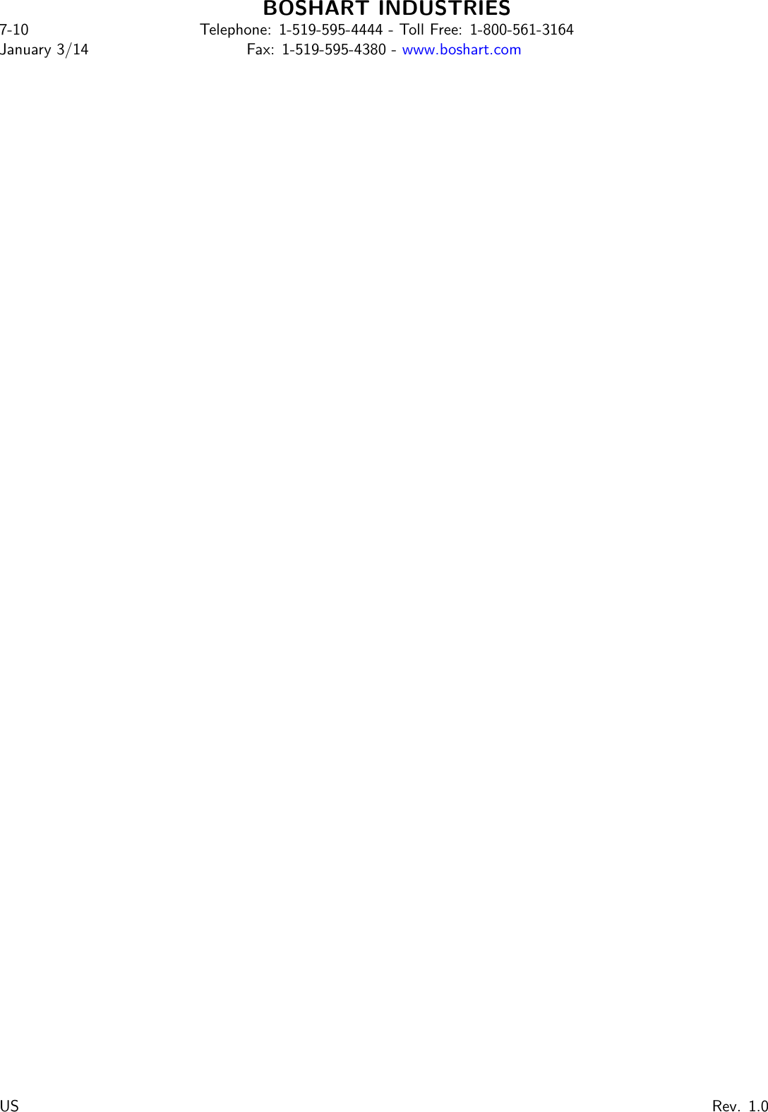 Page 12 of 12 - 534743 1 Boshart Valves And Controls Catalog User Manual