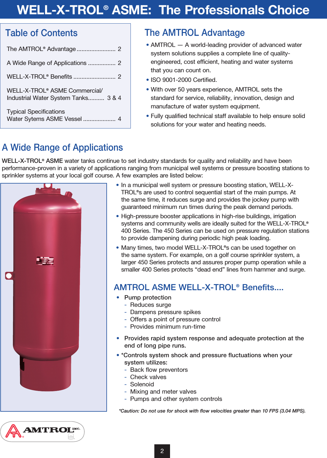 Page 2 of 6 - 534962 1 Well-X-Trol Asme Brochure 9017-115 MC10008 08_09 WXT User Manual