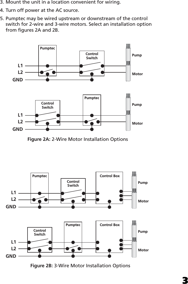 Page 3 of 8 - 535538 2 Franklin Pumptec Manual User