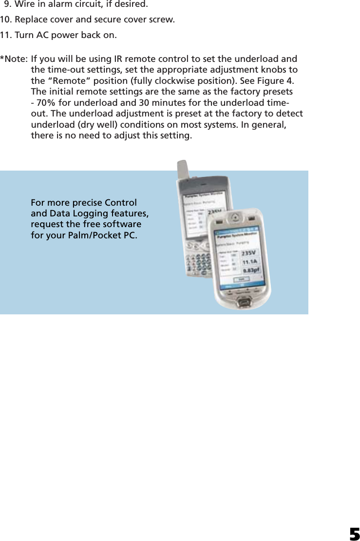 Page 5 of 8 - 535538 2 Franklin Pumptec Manual User