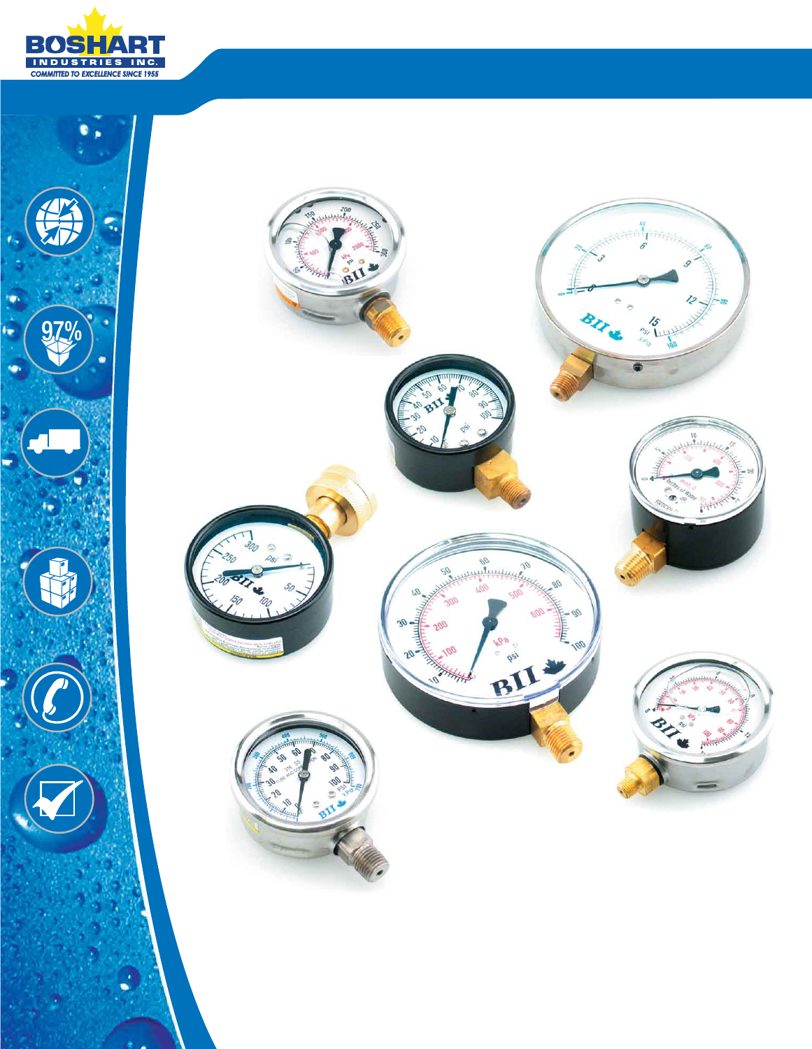 pressure gauge catalogue