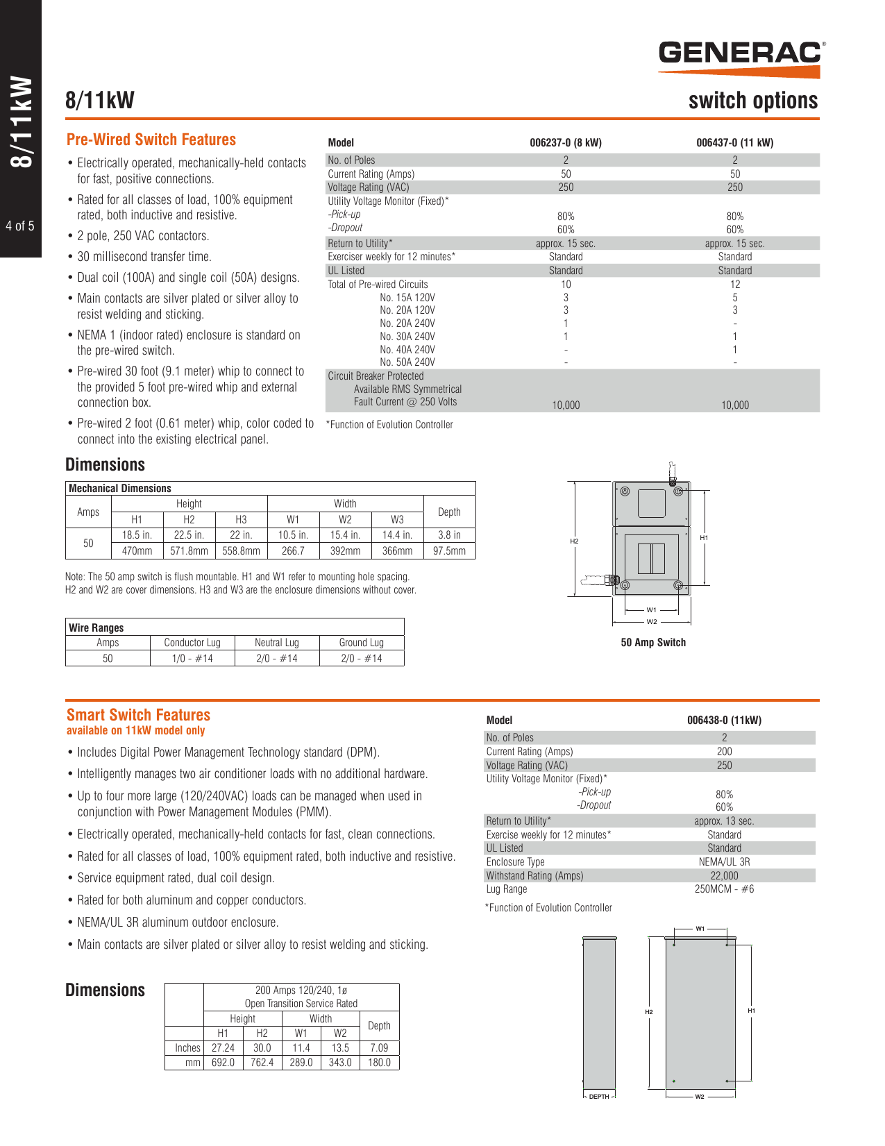 Page 4 of 5 - 536679 1 Generac 6438 Brochure Pump 536679_1_Generac User Manual