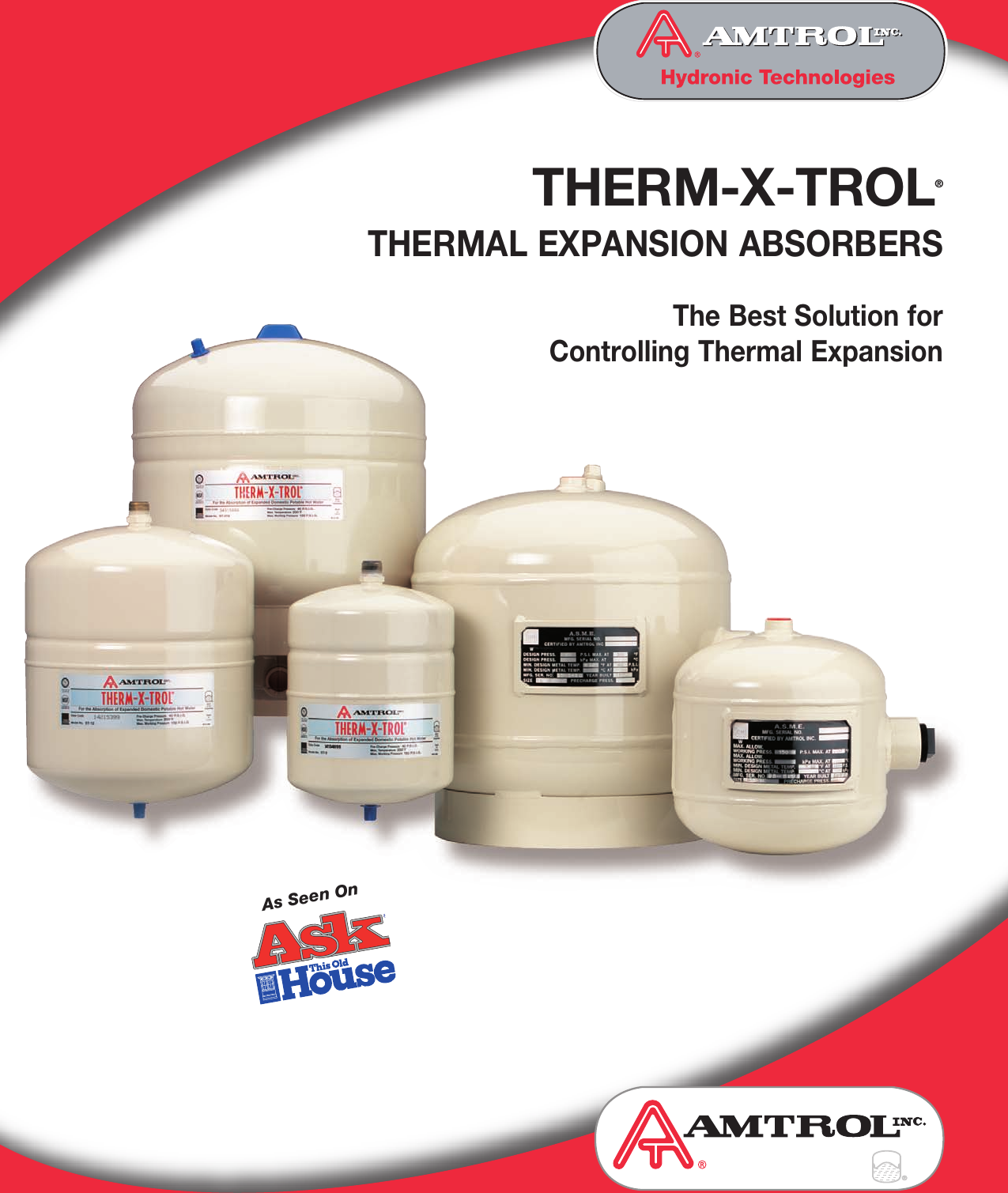 Page 1 of 8 - 536906 1 Amtrol St-5 Therm-X-Trol Brochure User Manual