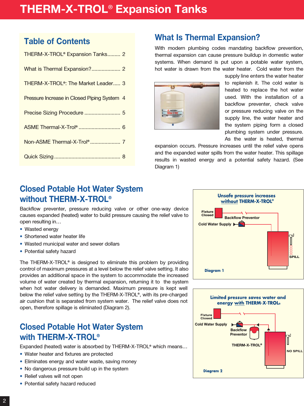 Page 2 of 8 - 536906 1 Amtrol St-5 Therm-X-Trol Brochure User Manual