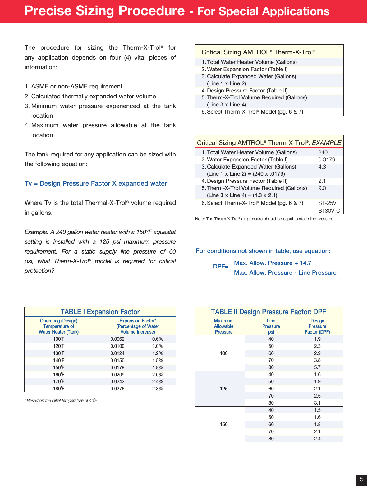 Page 5 of 8 - 536906 1 Amtrol St-5 Therm-X-Trol Brochure User Manual