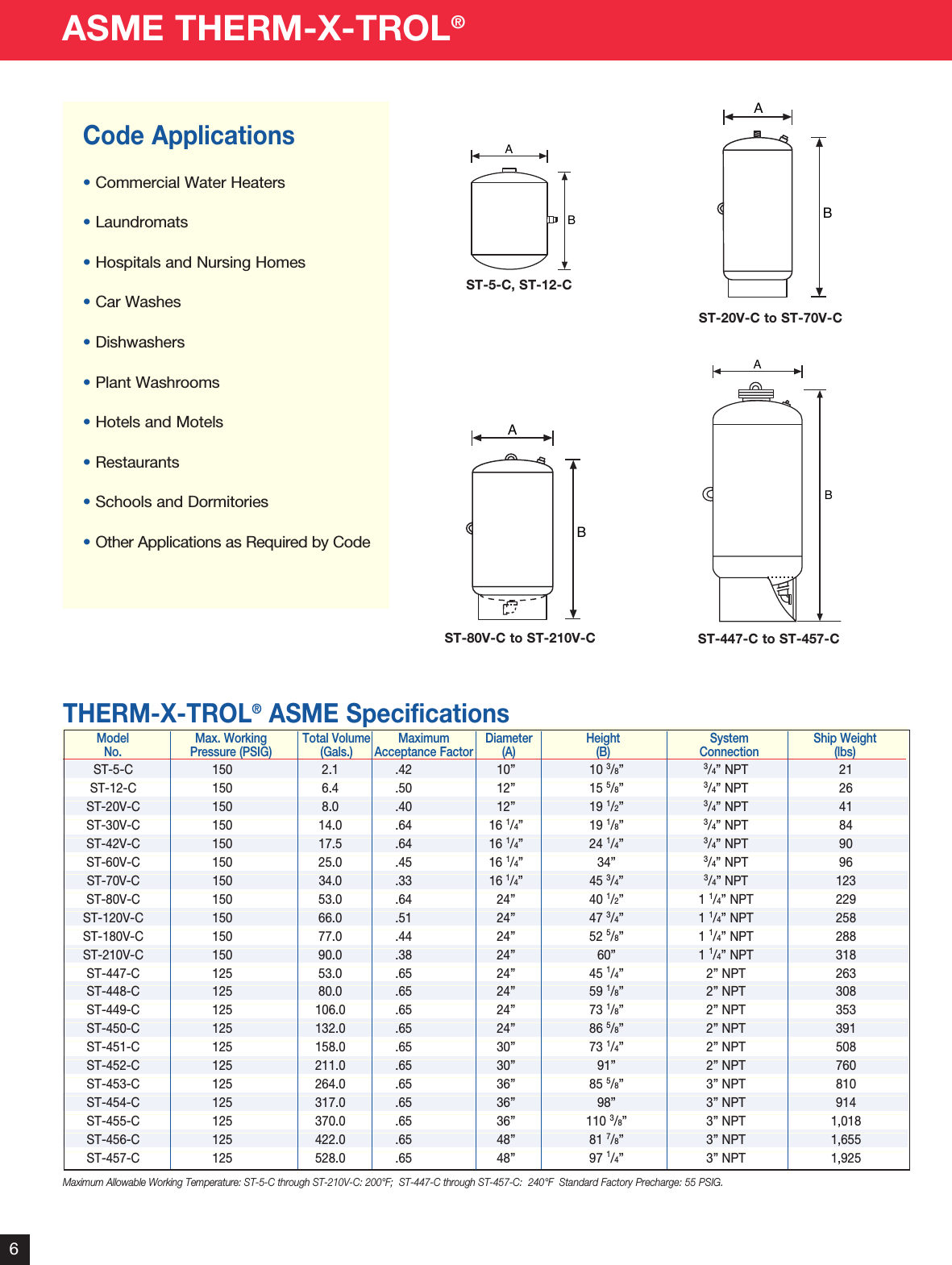 Page 6 of 8 - 536906 1 Amtrol St-5 Therm-X-Trol Brochure User Manual