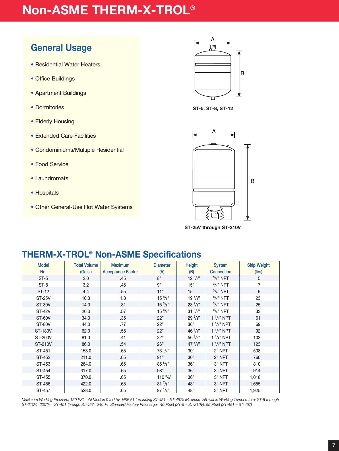 Page 7 of 8 - 536906 1 Amtrol St-5 Therm-X-Trol Brochure User Manual