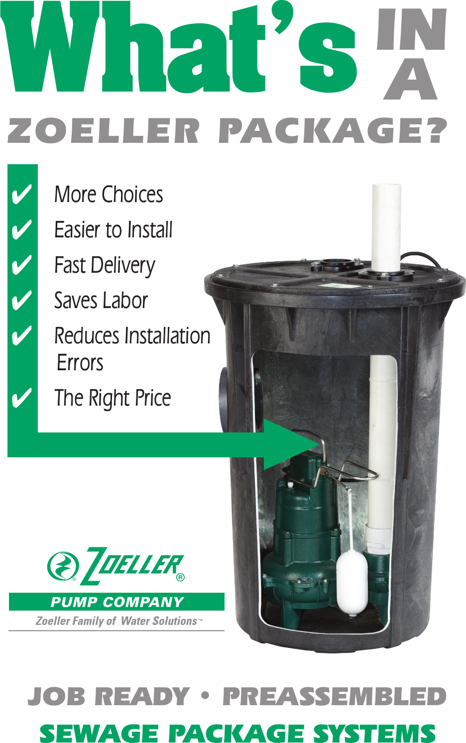 536924 2 Zoeller 912 Simplex Sewage Package Catalog User Manual