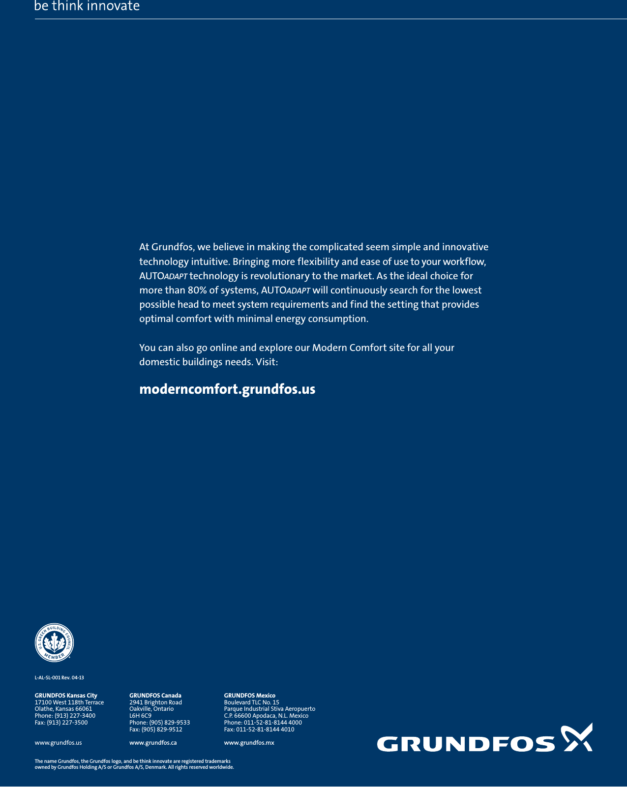 Page 3 of 3 - 537609 1 Grundfos Alpha Series Brochure User Manual