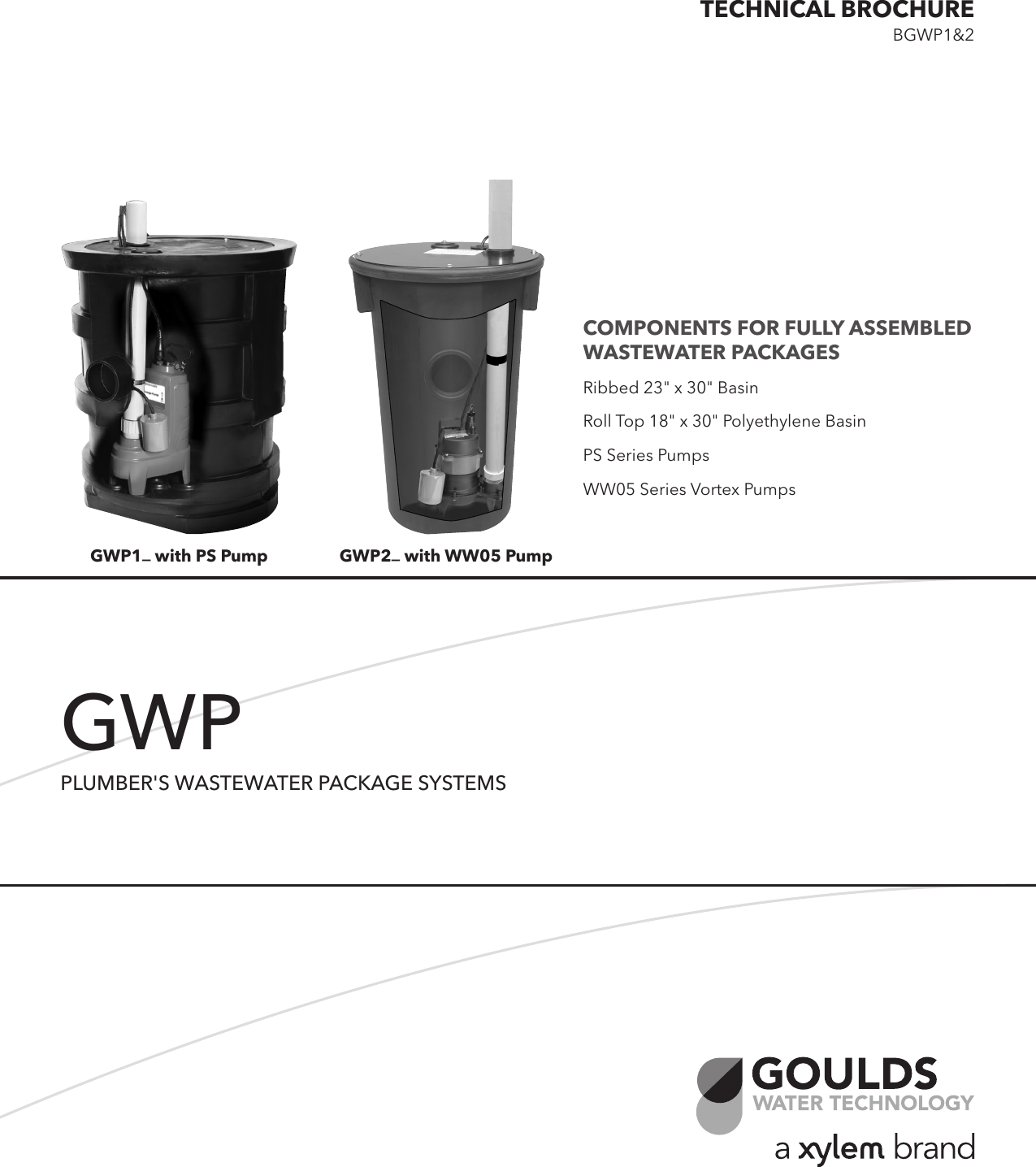 Page 1 of 4 - 538441 2 Goulds GWP Sewage Pump Package Repair Parts