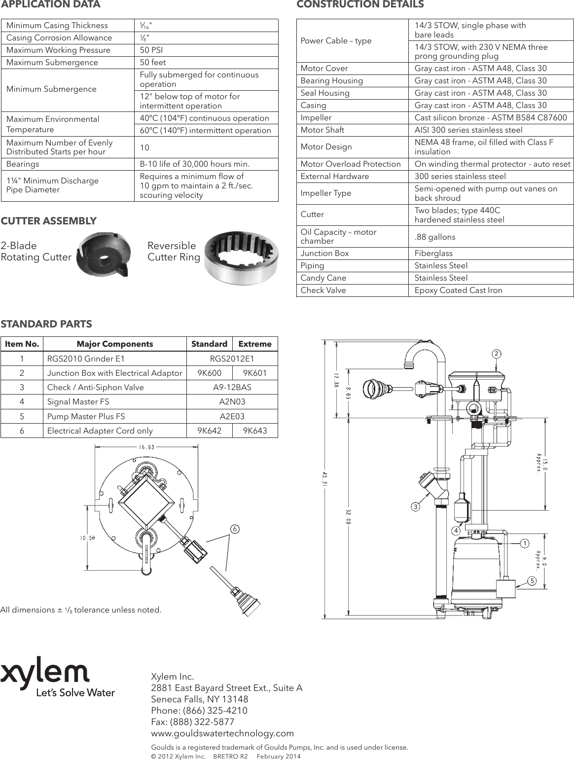 Page 4 of 4 - 538737 1 Goulds RGS2012E1S Retrofit Kit Brochure