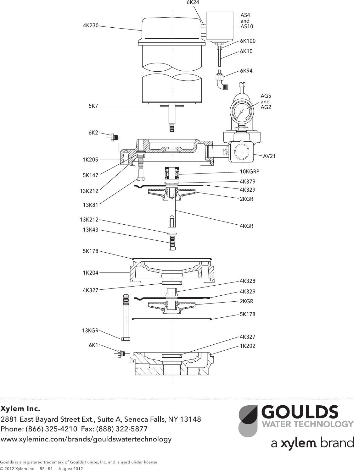 Page 2 of 2 - 538756 3 Goulds SJ Jet Pump Repair Parts