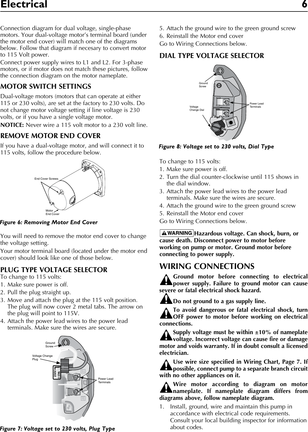 Page 6 of 12 - 539612 2 Sta-Rite Pro-Storm DS3 Series Centrifugal Pump Owners Manual