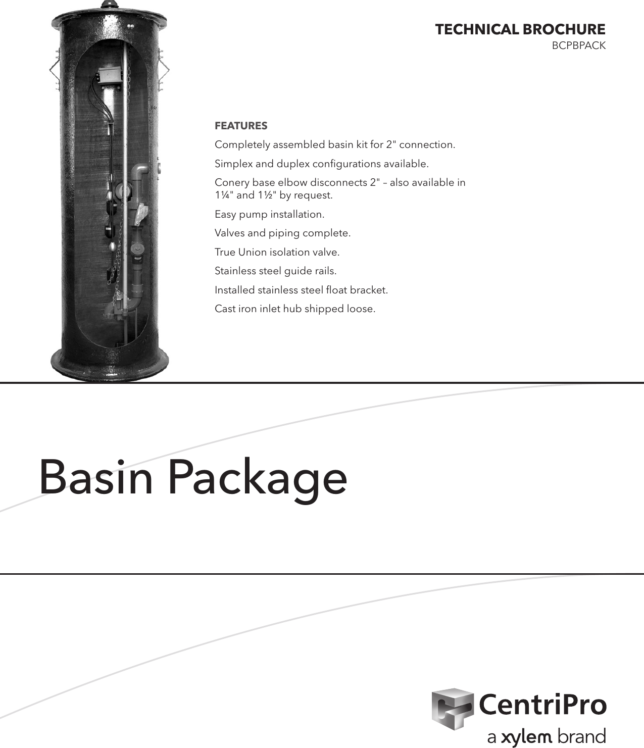 540284 1 Centripro Basin Package 2in Technical Brochure