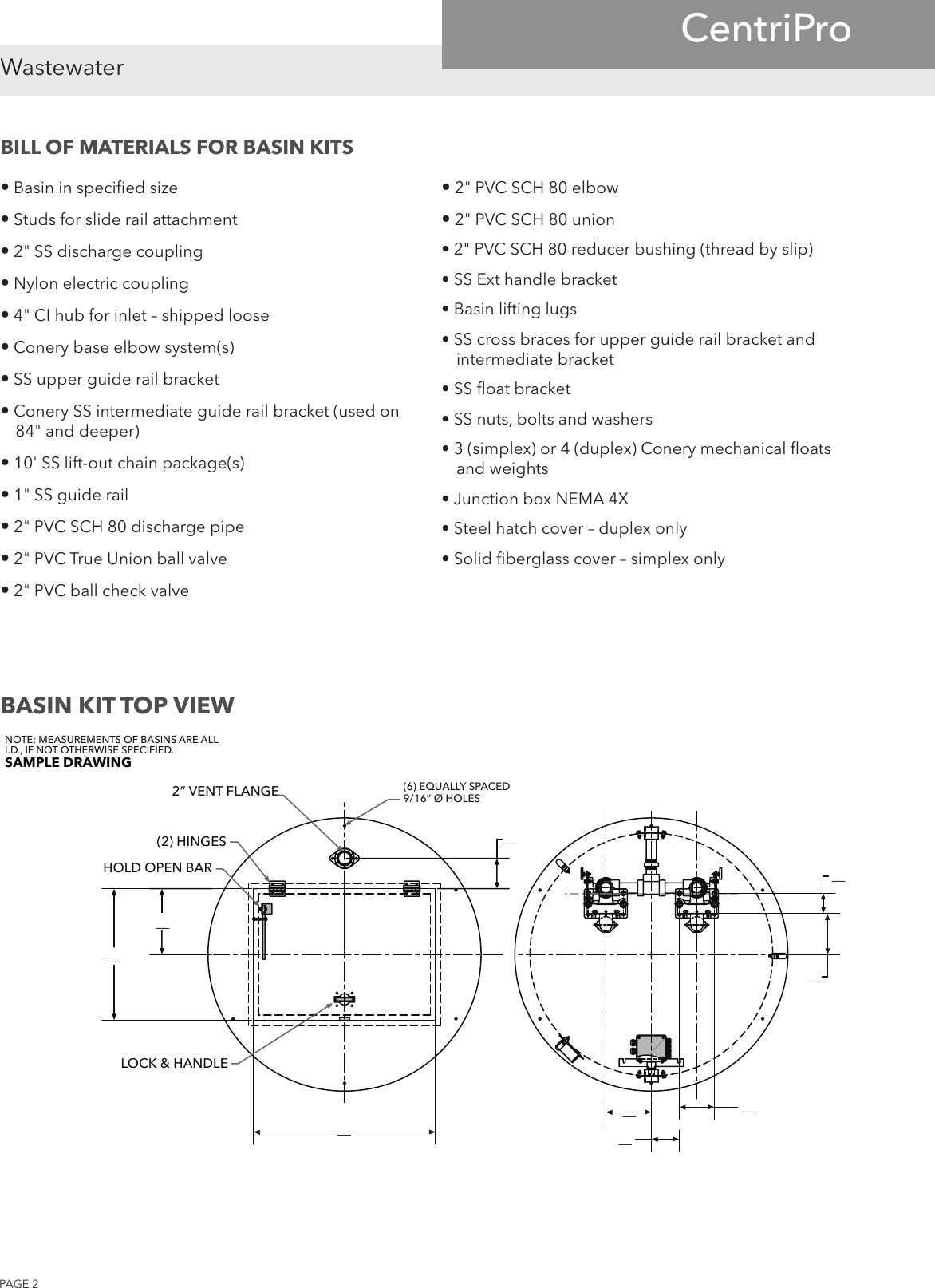 540284 1 Centripro Basin Package 2in Technical Brochure