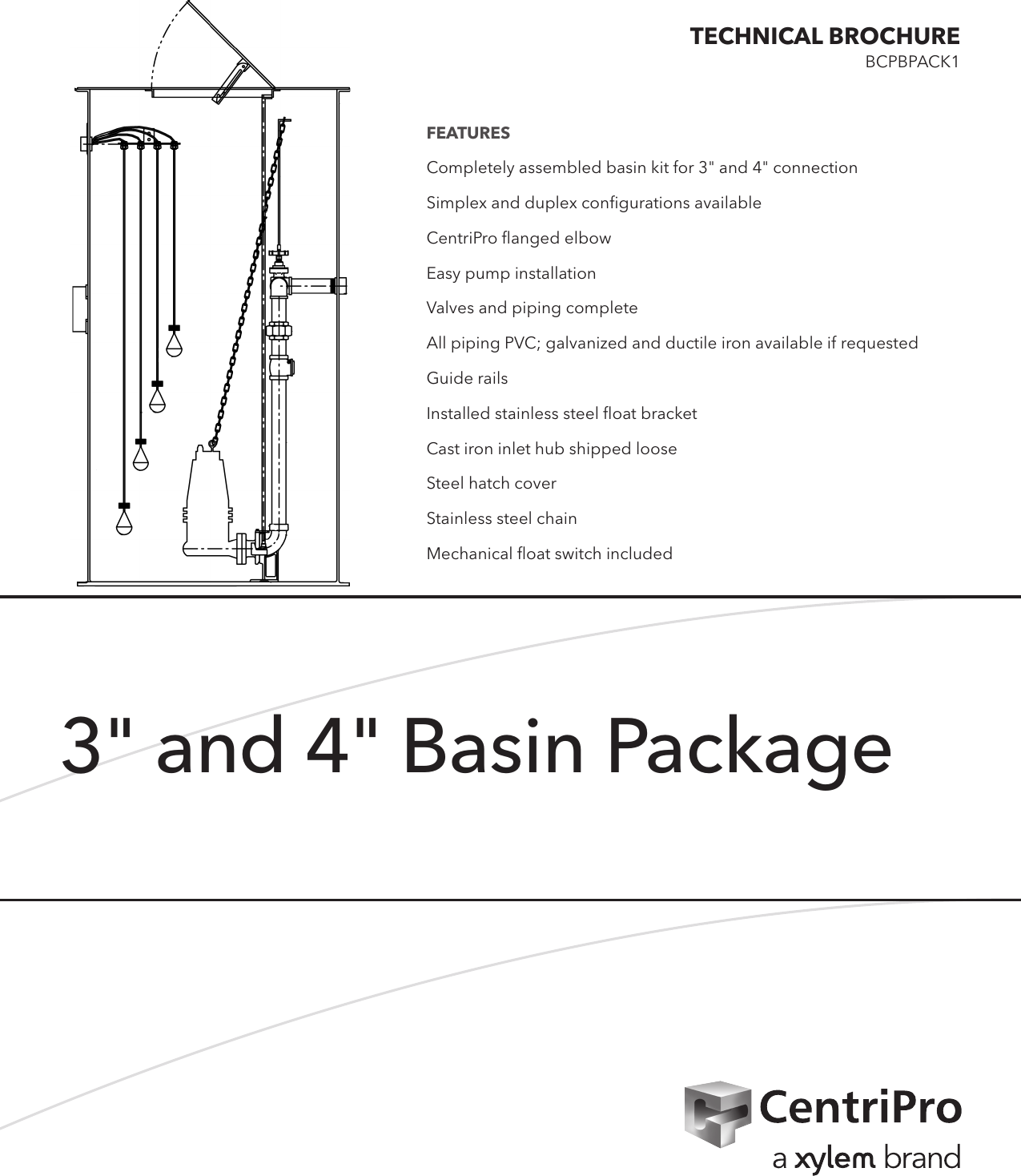 Page 1 of 4 - 540297 1 Centripro Basin Package 3&4in Technical Brochure