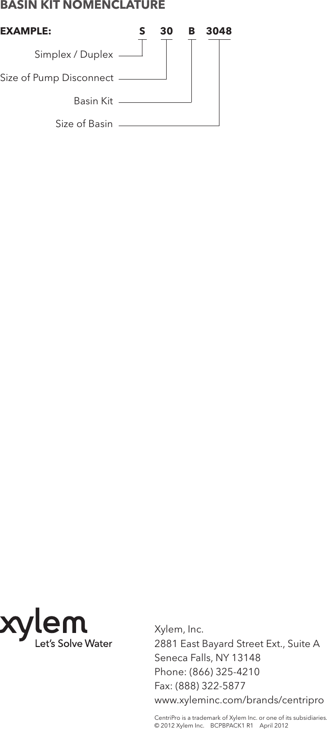 Page 4 of 4 - 540297 1 Centripro Basin Package 3&4in Technical Brochure