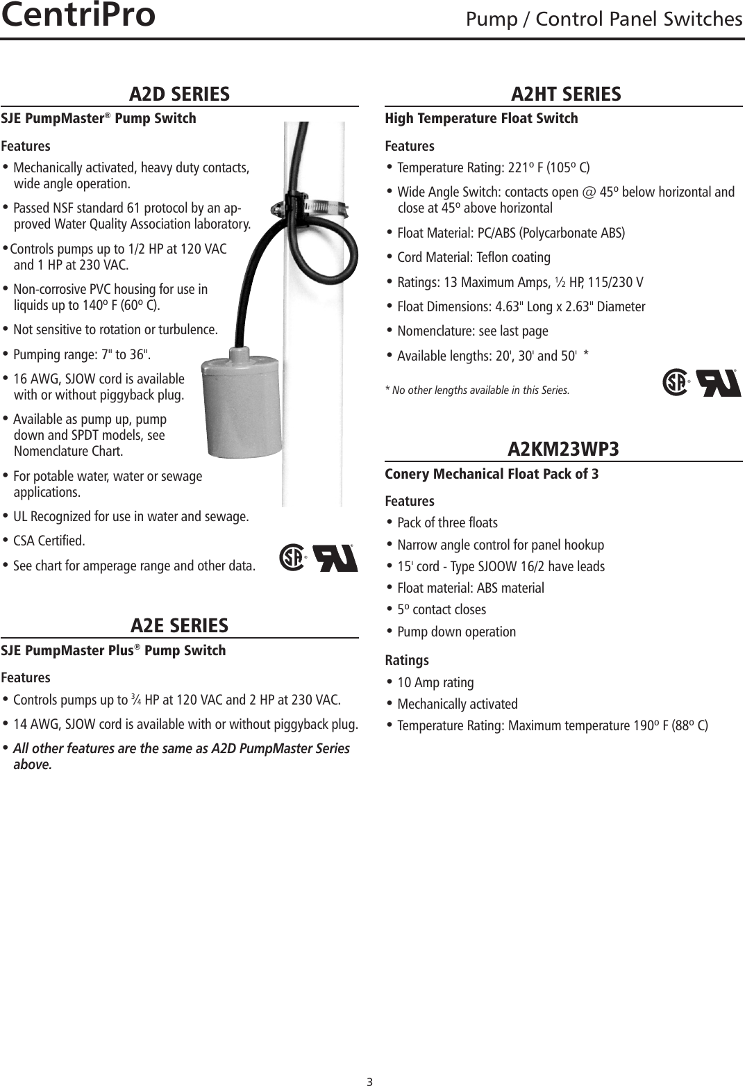 Page 3 of 8 - 542331 1 Goulds Pump And Control Panel Switches