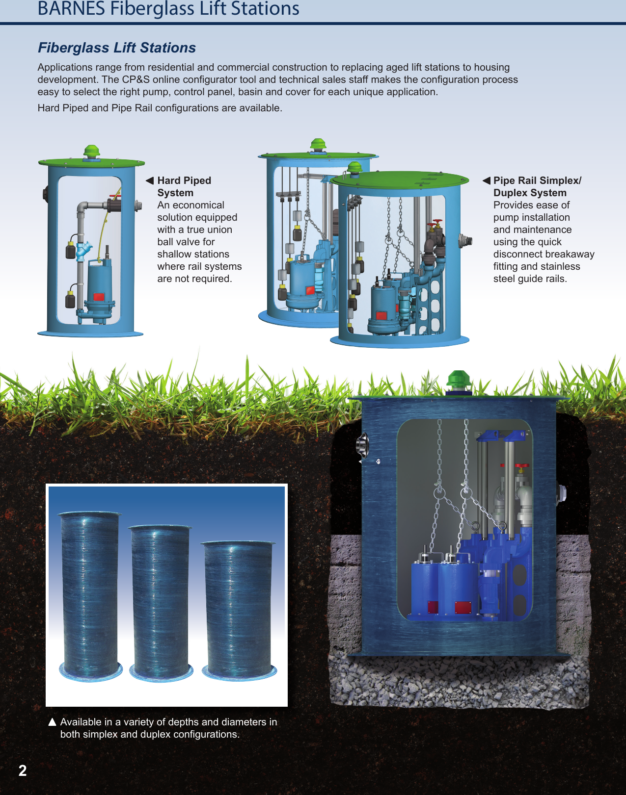 Page 2 of 6 - 542505 1 Barnes Fiberglass Lift Stations Brochure