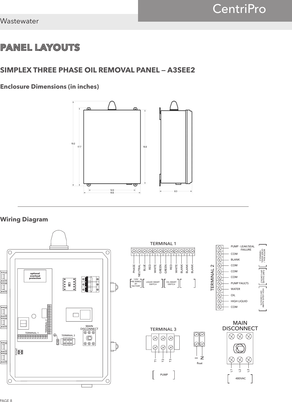 544542 1 Goulds Centripro Elevator Sump Kits & Components Specifications