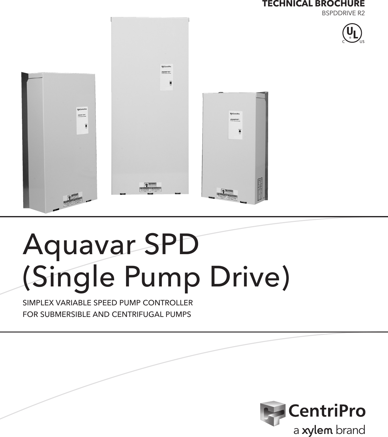 Page 1 of 12 - 545002 1 Goulds Centripro Aquivar Single Pump Drive Specifications