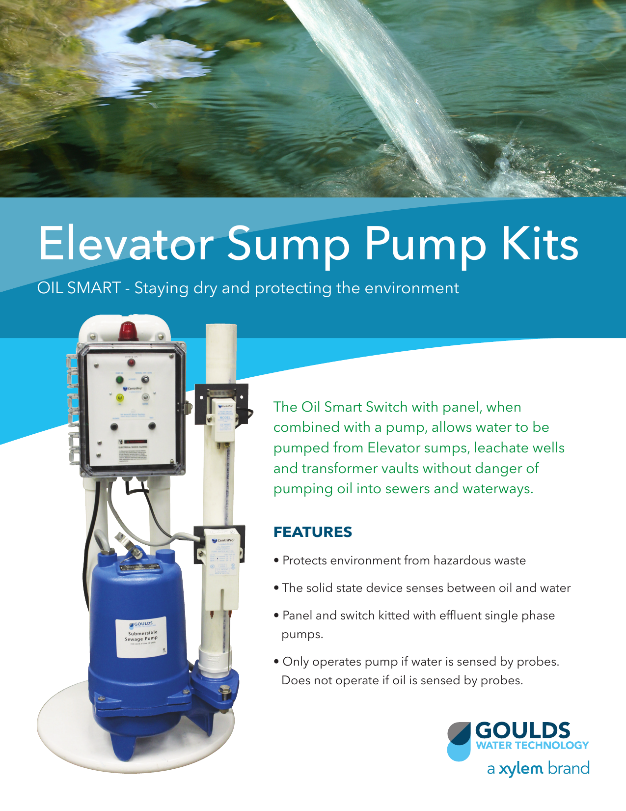 545028 1 Goulds Centripro Oil Smart Simplex Panel Brochure