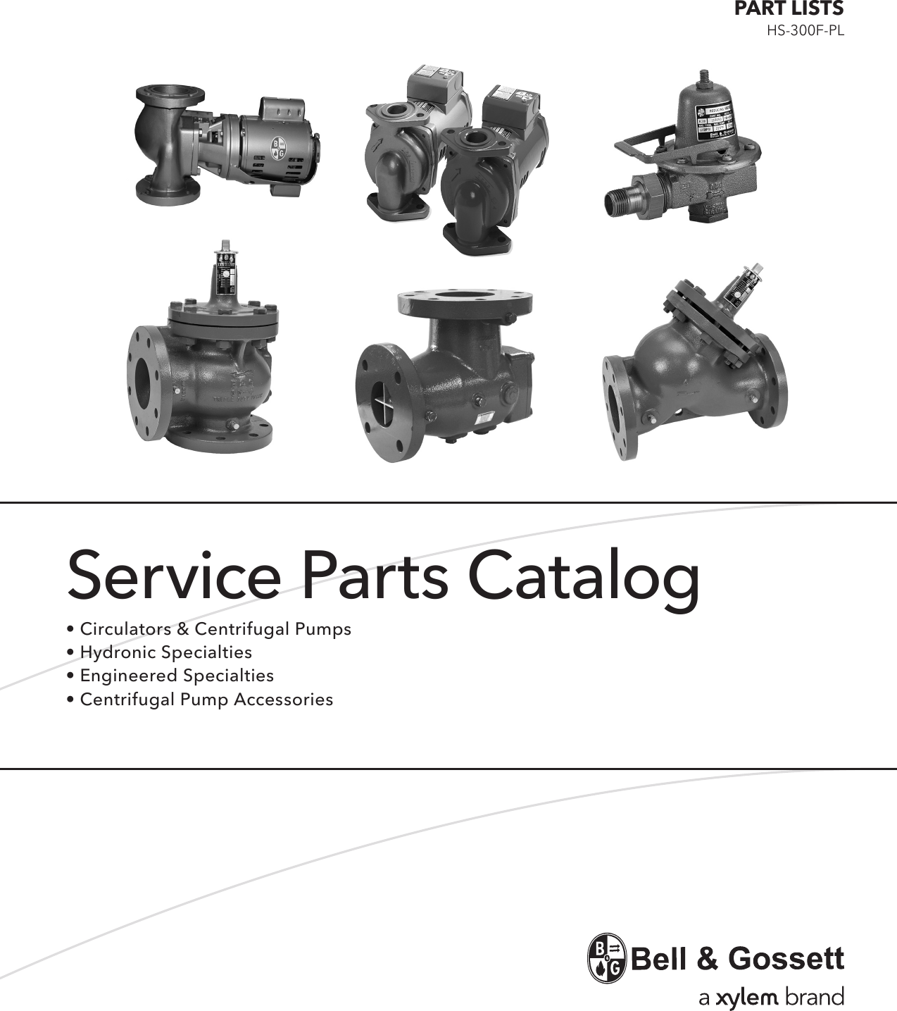 HS 300C PL 548326 1 Bell & Gossett Fastener Pkg Replacement Parts List