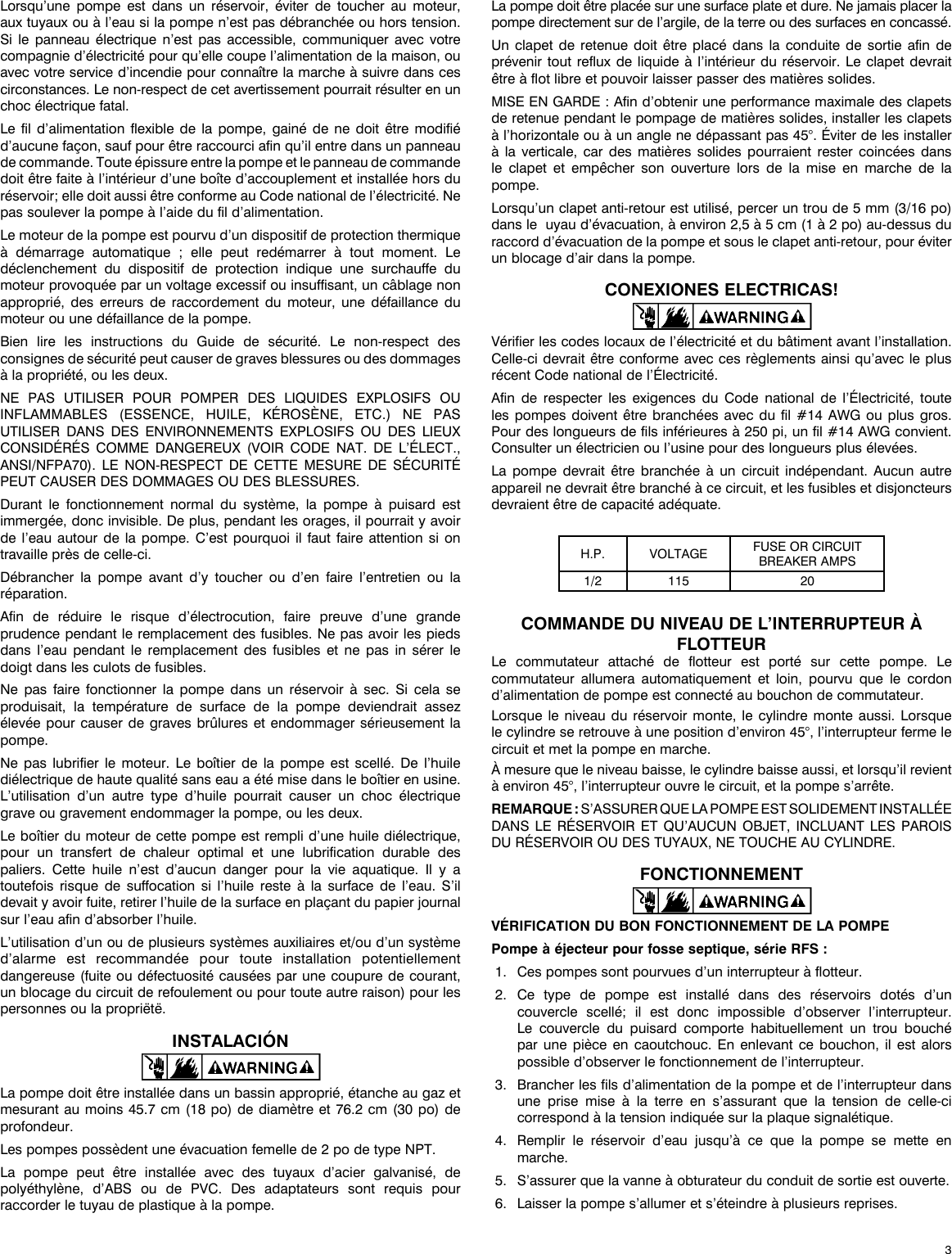 Page 3 of 8 - 548483 2 Red Lion Sewage Basin System Installation Instructions