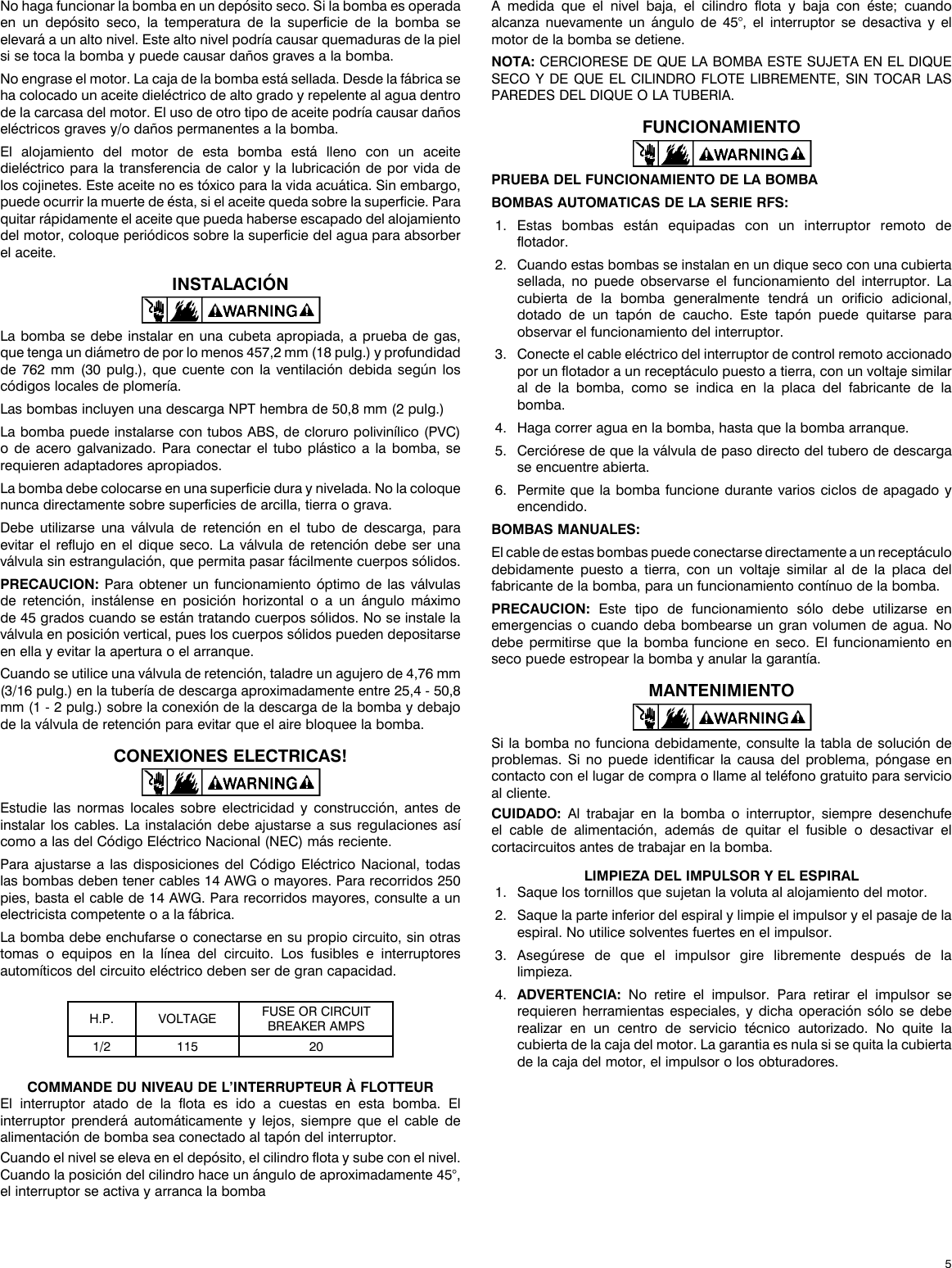 Page 5 of 8 - 548483 2 Red Lion Sewage Basin System Installation Instructions