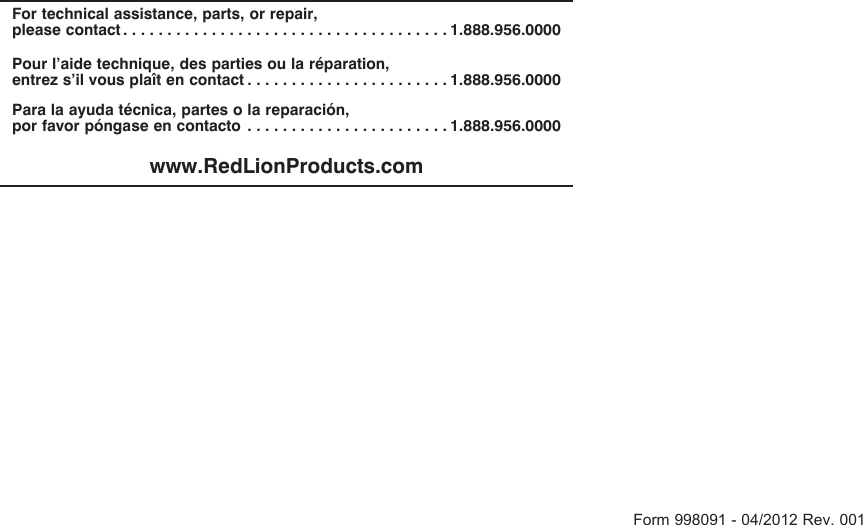 Page 4 of 4 - 548486 2 Red Lion Under-Sink Sump Package Installation Instructions