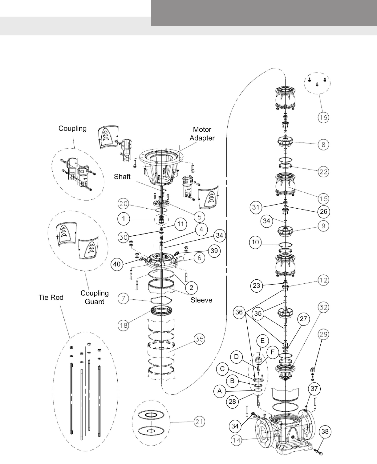 548669 1 Goulds E SV Repair Parts